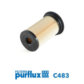 Filtre à carburant PURFLUX C483 pour BMW Série 3 320 d - 129cv