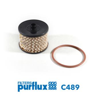 Filtre à carburant PURFLUX C489 pour PEUGEOT 207 2.0 HDI 140 - 136cv