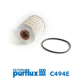 Filtre à carburant PURFLUX C494E pour RENAULT VELSATIS 3.0 DCI - 181cv
