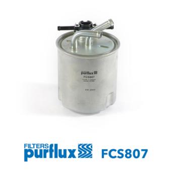 Filtre à carburant PURFLUX FCS807 pour NISSAN NAVARA 2.5 dCi 4WD - 144cv