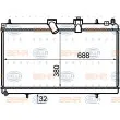 Radiateur, refroidissement du moteur BEHR HELLA SERVICE [8MK 376 732-761]