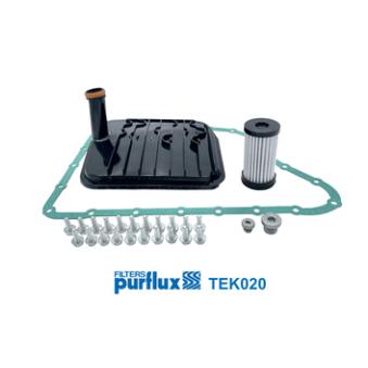 Kit de filtre hydraulique, boîte automatique PURFLUX TEK020 pour DACIA LOGAN 2.0 TDCi - 110cv