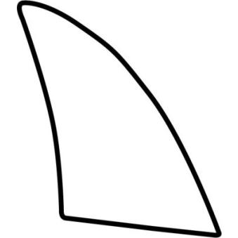 Baguette et bande protectrice, aile arrière droit BLIC 2000-00-3508012P pour MERCEDES-BENZ CLASSE B B 170 - 116cv