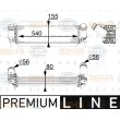 Intercooler, échangeur BEHR HELLA SERVICE [8ML 376 747-301]