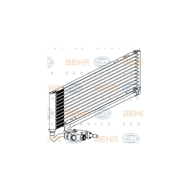 Radiateur d'huile de boîte automatique BEHR HELLA SERVICE 8MO 376 999-561 - Visuel 1