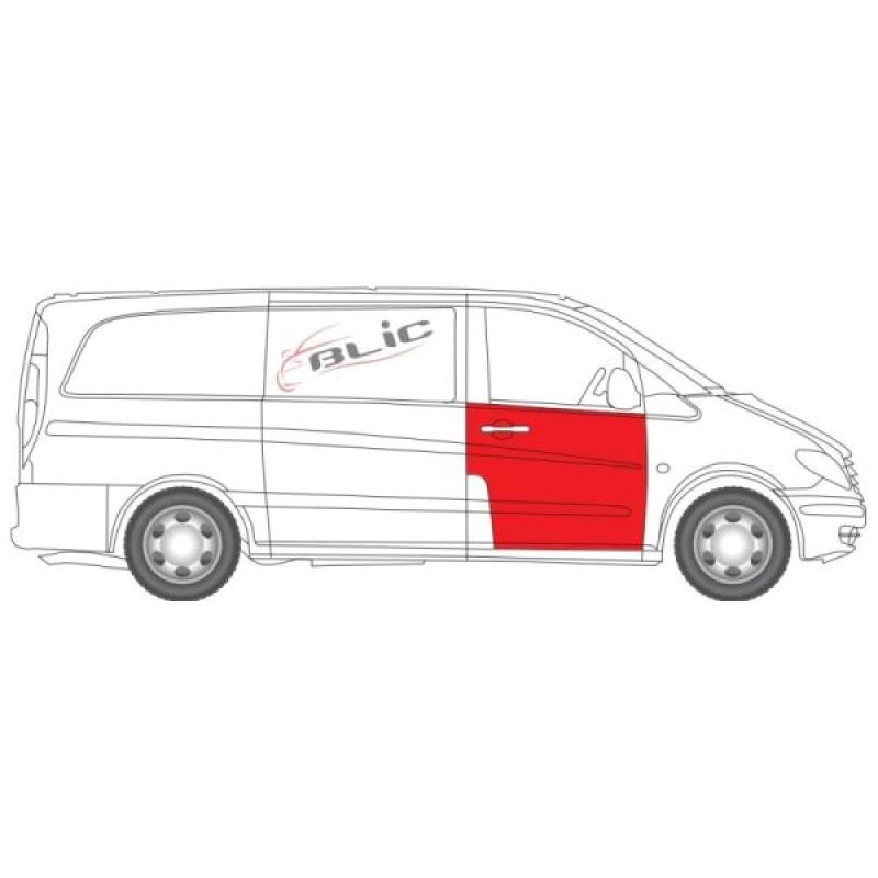 Garniture de porte avant droit BLIC 6015-00-3542124P - Visuel 1