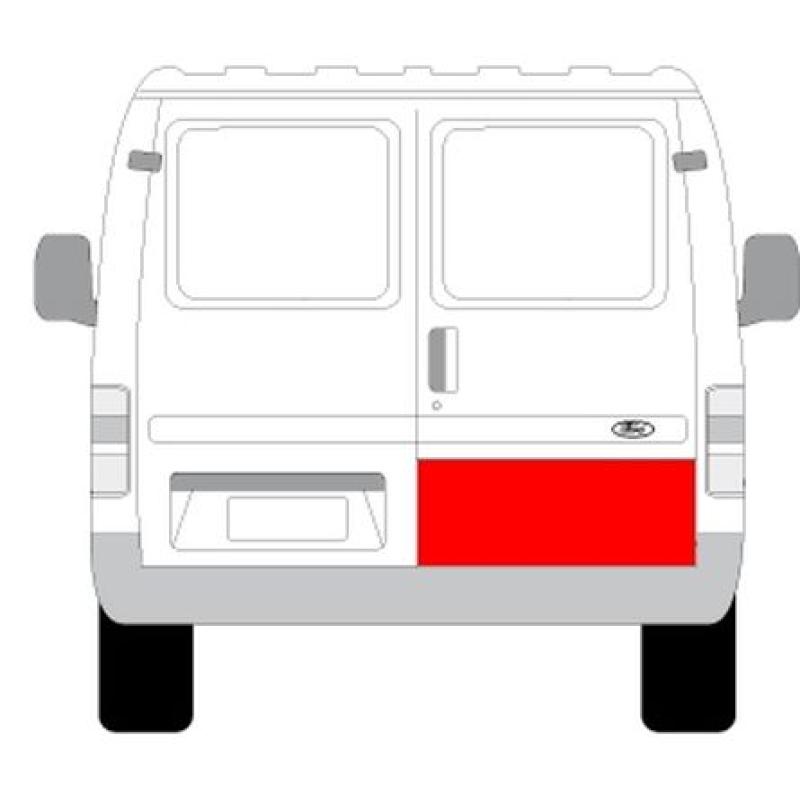 Porte arrière BLIC 6016-00-2515152P - Visuel 1