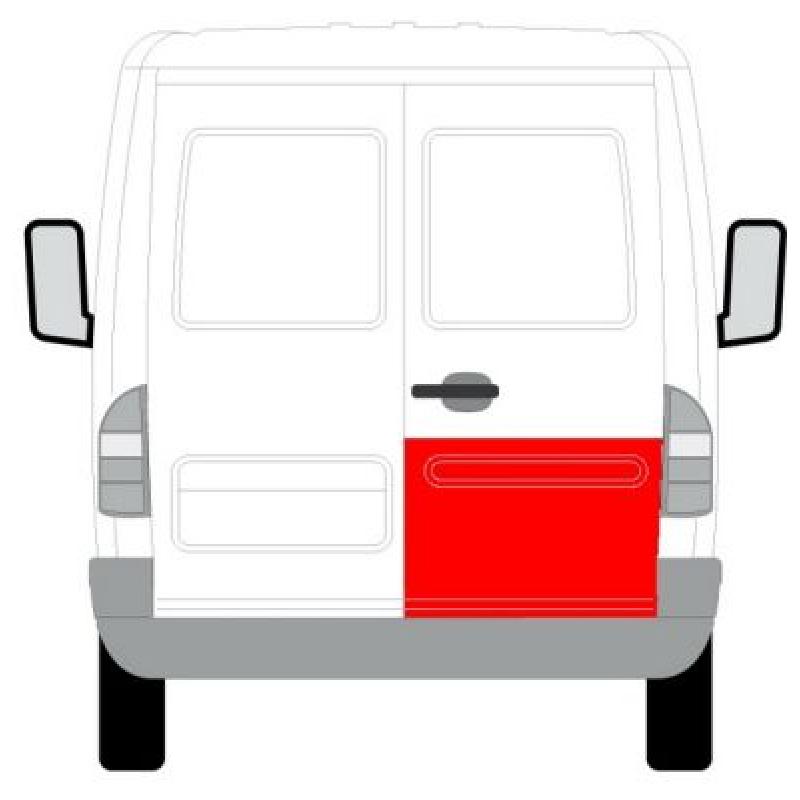 Porte arrière BLIC 6016-00-3546152P - Visuel 1