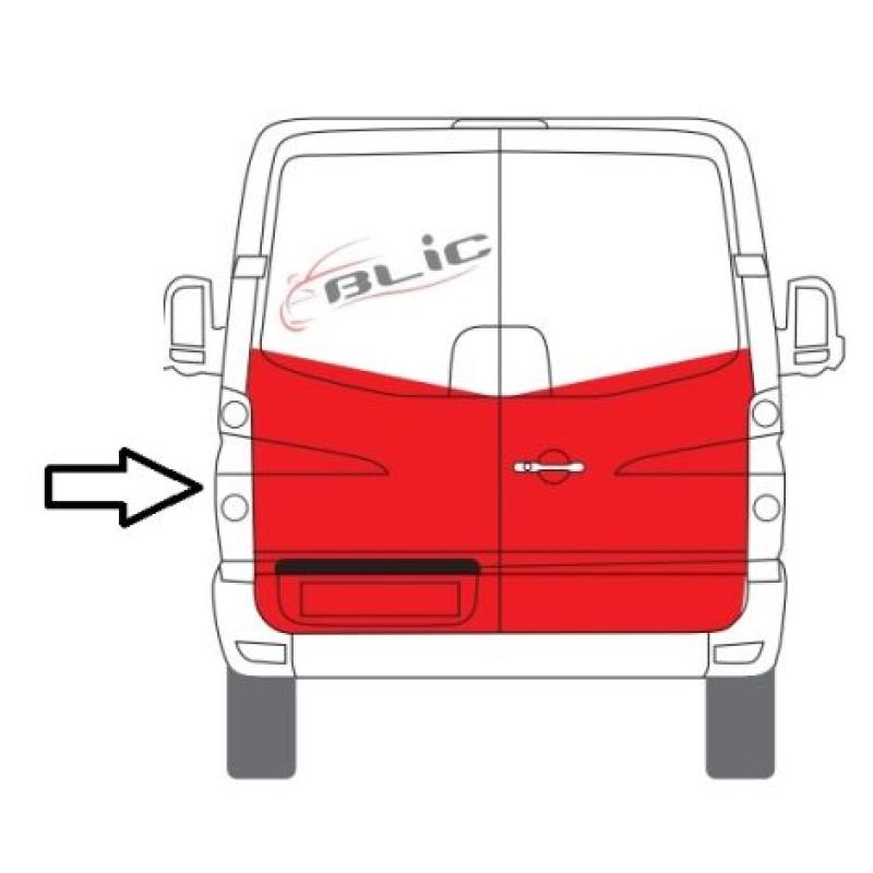 Porte arrière BLIC 6016-00-3548153P - Visuel 1