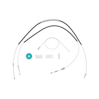 Kit de réparation, lève-vitre arrière gauche BLIC [6205-03-016803P]