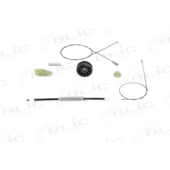Kit de réparation, lève-vitre arrière gauche BLIC 6205-08-015815P