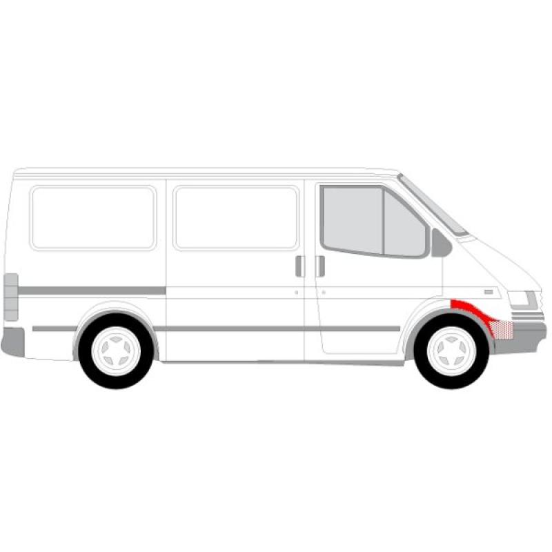 Doublure d'aile avant droit BLIC 6502-05-2515338P - Visuel 1
