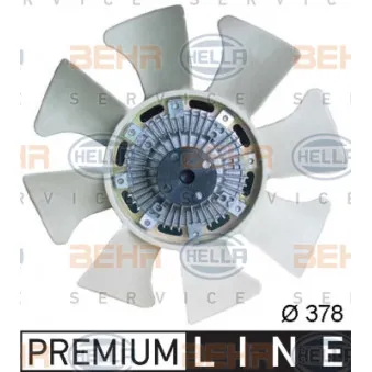 BEHR HELLA SERVICE 8MV 376 734-301 - Ventilateur, refroidissement du moteur