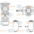 Détendeur, climatisation BEHR HELLA SERVICE [8UW 351 234-411]