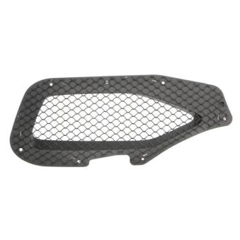 Grille de ventilation, pare-chocs avant BLIC 6502-07-6904992TP pour MASERATI QUATTROPORTE 3.8 GT S - 530cv