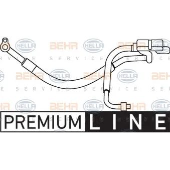 BEHR HELLA SERVICE 9GS 351 337-121 - Conduite à haute/basse pression, climatisation