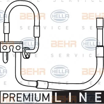 BEHR HELLA SERVICE 9GS 351 337-271 - Conduite à haute/basse pression, climatisation