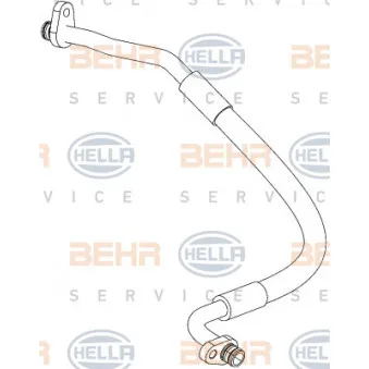BEHR HELLA SERVICE 9GS 351 338-721 - Conduite à haute pression, climatisation