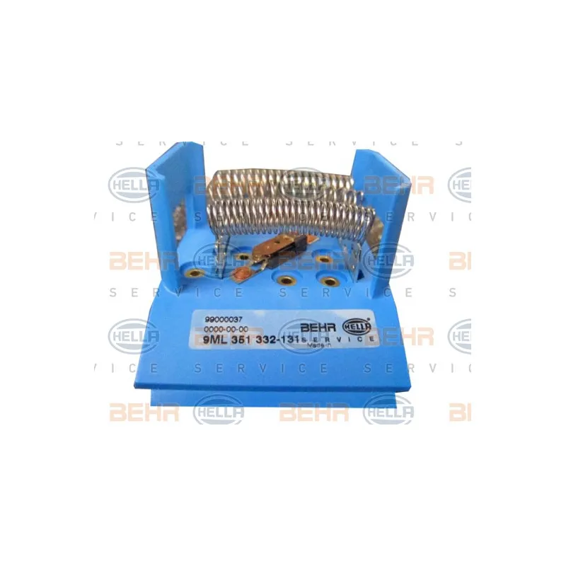 Résistance, pulseur d'air habitacle BEHR HELLA SERVICE 9ML 351 332-131 - Visuel 1