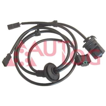 Capteur, vitesse de roue arrière gauche AUTLOG AS4015 pour AUDI A6 3.7 - 260cv