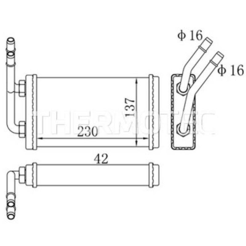 Système de chauffage THERMOTEC D6G010TT - Visuel 2