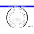 ATE 03.0137-0422.2 - Jeu de mâchoires de frein