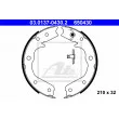 ATE 03.0137-0430.2 - Jeu de mâchoires de frein, frein de stationnement