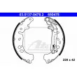 ATE 03.0137-0478.2 - Jeu de mâchoires de frein