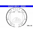 ATE 03.0137-3021.2 - Jeu de mâchoires de frein, frein de stationnement