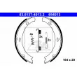 ATE 03.0137-4013.2 - Jeu de mâchoires de frein, frein de stationnement