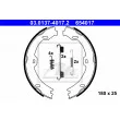 ATE 03.0137-4017.2 - Jeu de mâchoires de frein, frein de stationnement