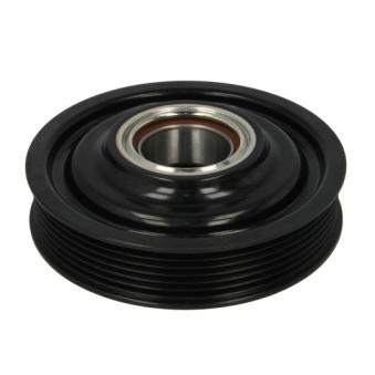 Embrayage magnétique, pour compresseurs de climatisation THERMOTEC KTT040145 pour PORSCHE 911 1.5 DCI - 110cv