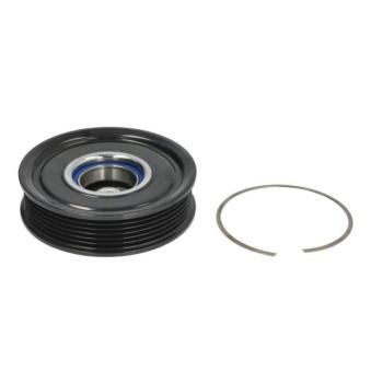 Embrayage magnétique, pour compresseurs de climatisation THERMOTEC KTT040237 pour VOLKSWAGEN GOLF 1.2 - 110cv