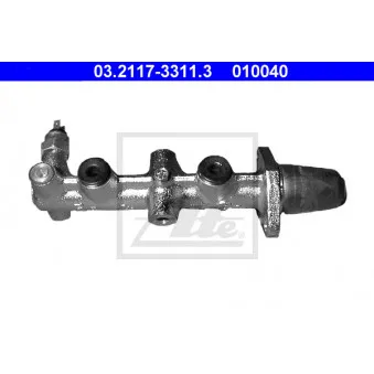 Maître-cylindre de frein ATE 03.2117-3311.3