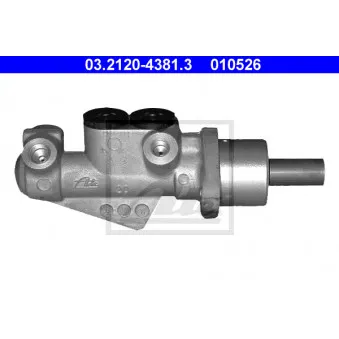 Maître-cylindre de frein ATE 03.2120-4381.3