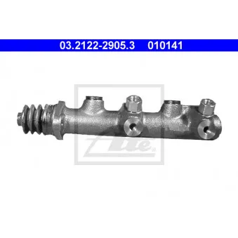 Maître-cylindre de frein ATE 03.2122-2905.3 pour VOLKSWAGEN TRANSPORTER - COMBI 1,5 - 44cv
