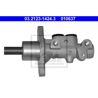 Maître-cylindre de frein ATE 03.2123-1424.3 pour VOLKSWAGEN GOLF 1.9 TDI - 110cv