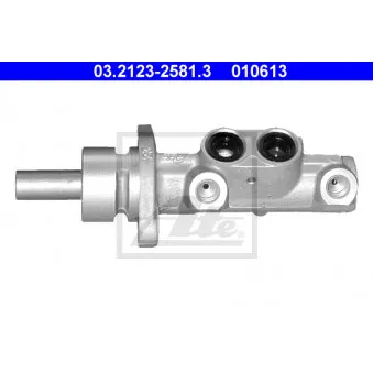 Maître-cylindre de frein ATE 03.2123-2581.3