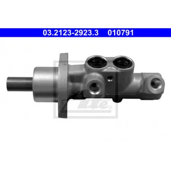 Maître-cylindre de frein ATE 03.2123-2923.3 pour RENAULT CLIO 1.5 dCi - 86cv
