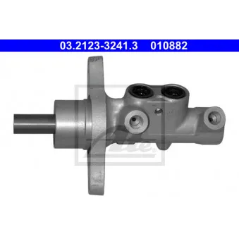 Maître-cylindre de frein ATE 03.2123-3241.3 pour RENAULT CLIO 1.5 dCi - 86cv