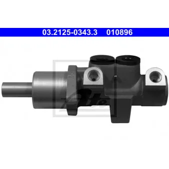 Maître-cylindre de frein ATE 03.2125-8404.3