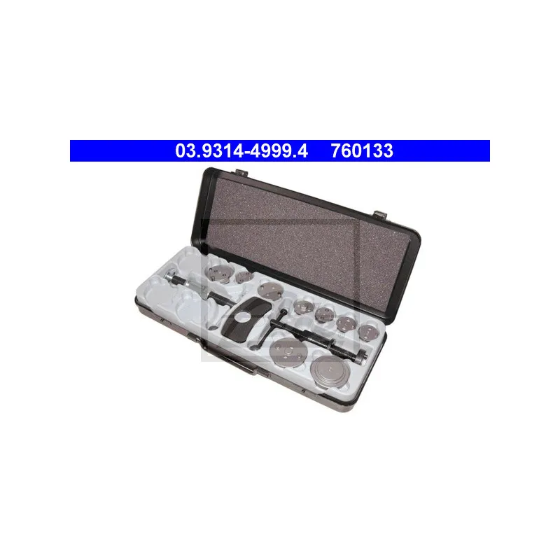 Kit d'outils de rotation/de remise, piston d'étrier de frein ATE 03.9314-4999.4 - Visuel 1