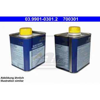 Liquide de frein ATE 03.9901-0301.2 pour VOLVO FMX II 370 - 370cv