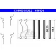 Kit d'accessoires, plaquette de frein à disque ATE [13.0460-0136.2]