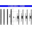 ATE 13.0460-0205.2 - Kit d'accessoires, plaquette de frein à disque