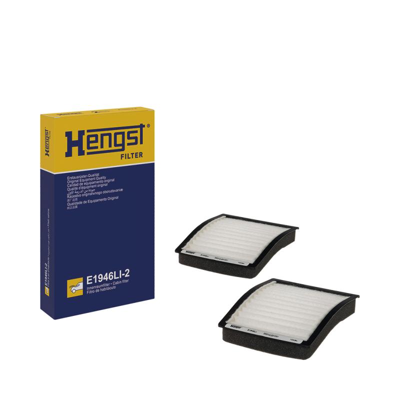 Filtre, air de l'habitacle HENGST FILTER E1946LI-2 - Visuel 1