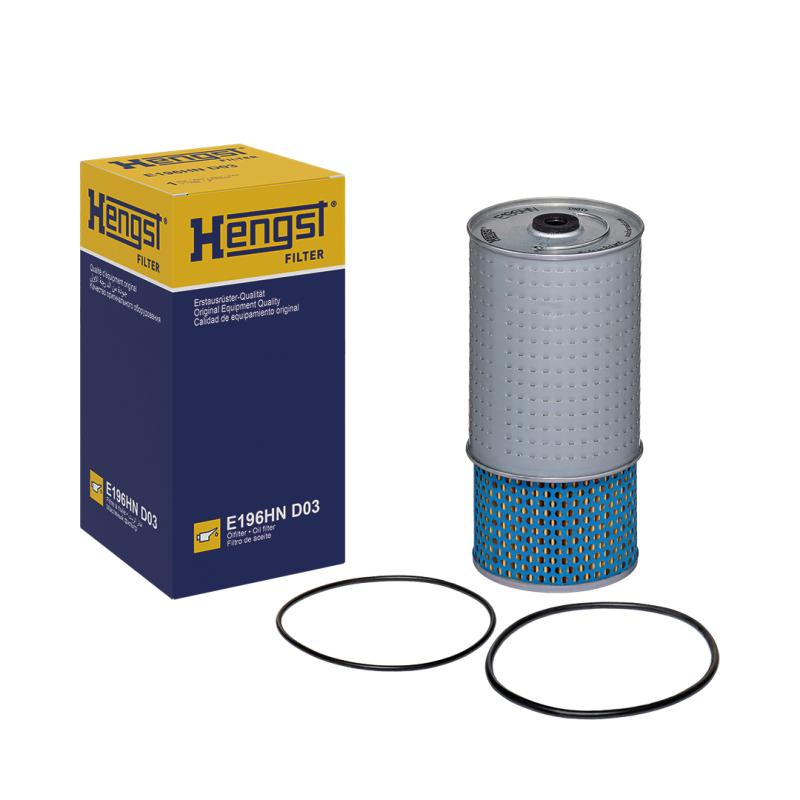 Filtre à huile HENGST FILTER E196HN D03 - Visuel 1