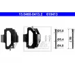 Kit d'accessoires, plaquette de frein à disque ATE [13.0460-0413.2]