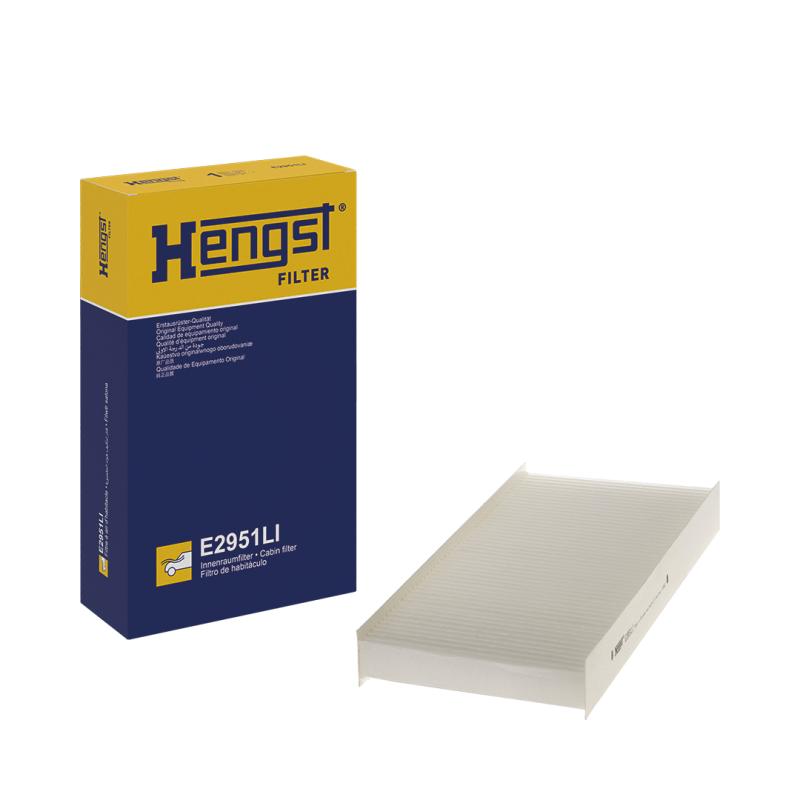Filtre, air de l'habitacle HENGST FILTER E2951LI - Visuel 1