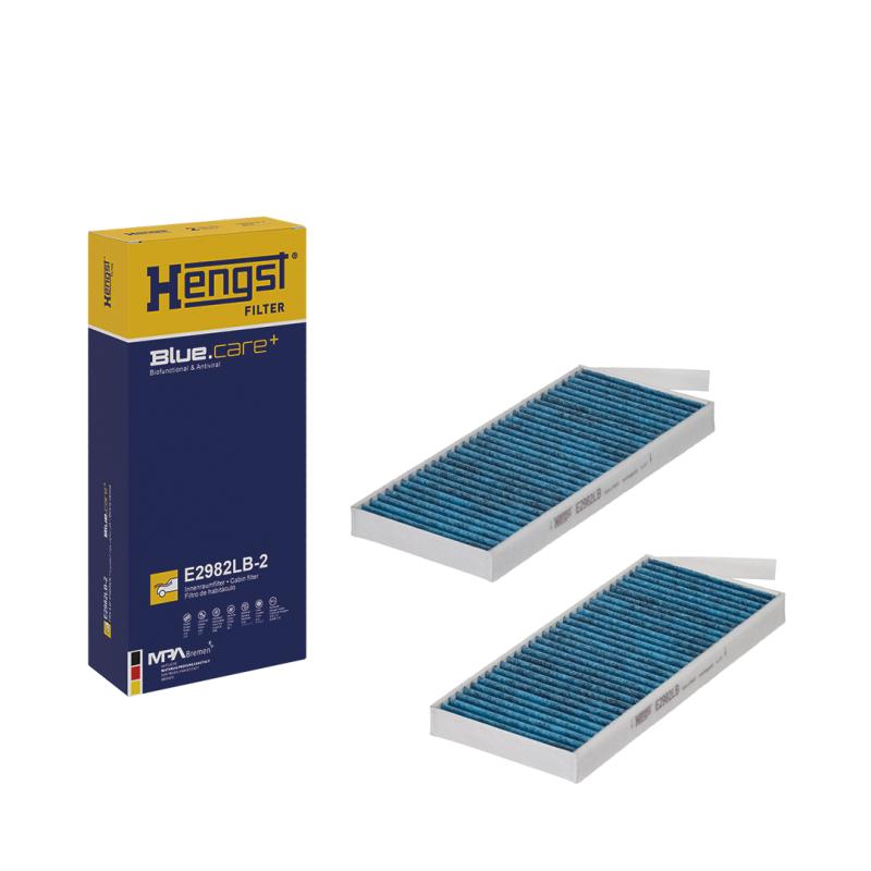 Filtre, air de l'habitacle HENGST FILTER E2982LB-2 - Visuel 2